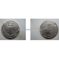 50 Reichspfennig 1927 A - nikl hr